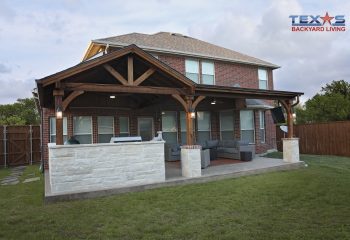 Shed With Gable Patio Cover