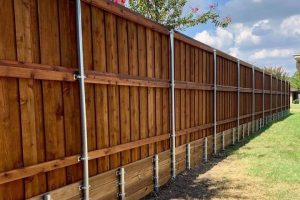 Treated Pine Retaining Wall