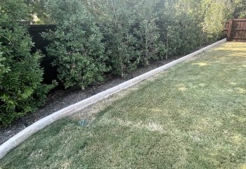 Cream Lueder Stone Flower Bed Border McKinney, TX