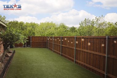 Synthetic Grass Yard in Carrollton, TX