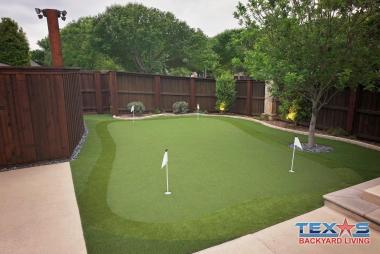 Putting Green Synthetic Grass in Allen, TX