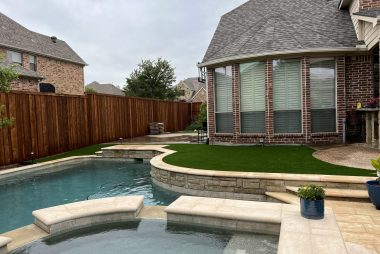 Synthetic Grass Yard in Plano, TX