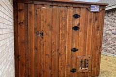 Wood Gate Inserts - Dog Window