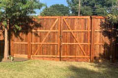 Double Cedar Gate in Frisco, TX