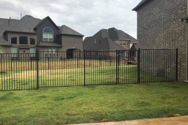 Galvanised Steel Fence in Allen, TX