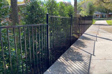Galvanised Steel Fence in Frisco, TX