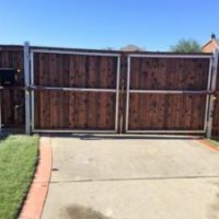 Double Automatic Swing Gate